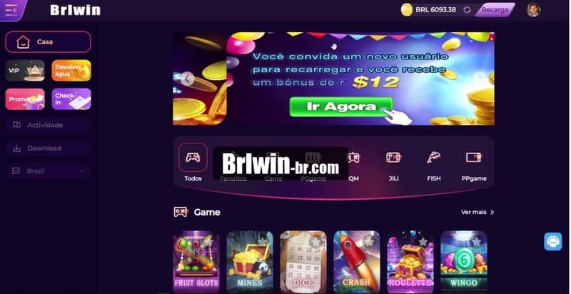 Bônus e Promoções do Brlwin